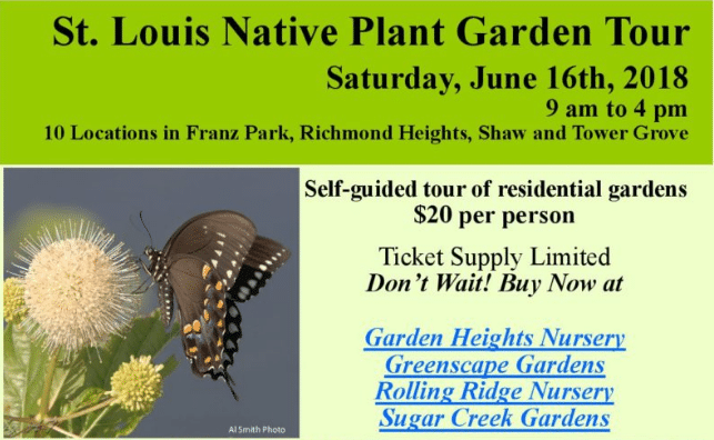 2018 St Louis Native Plant Garden Tour Brightside St Louis